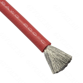 Силиконовый провод 8 awg красный